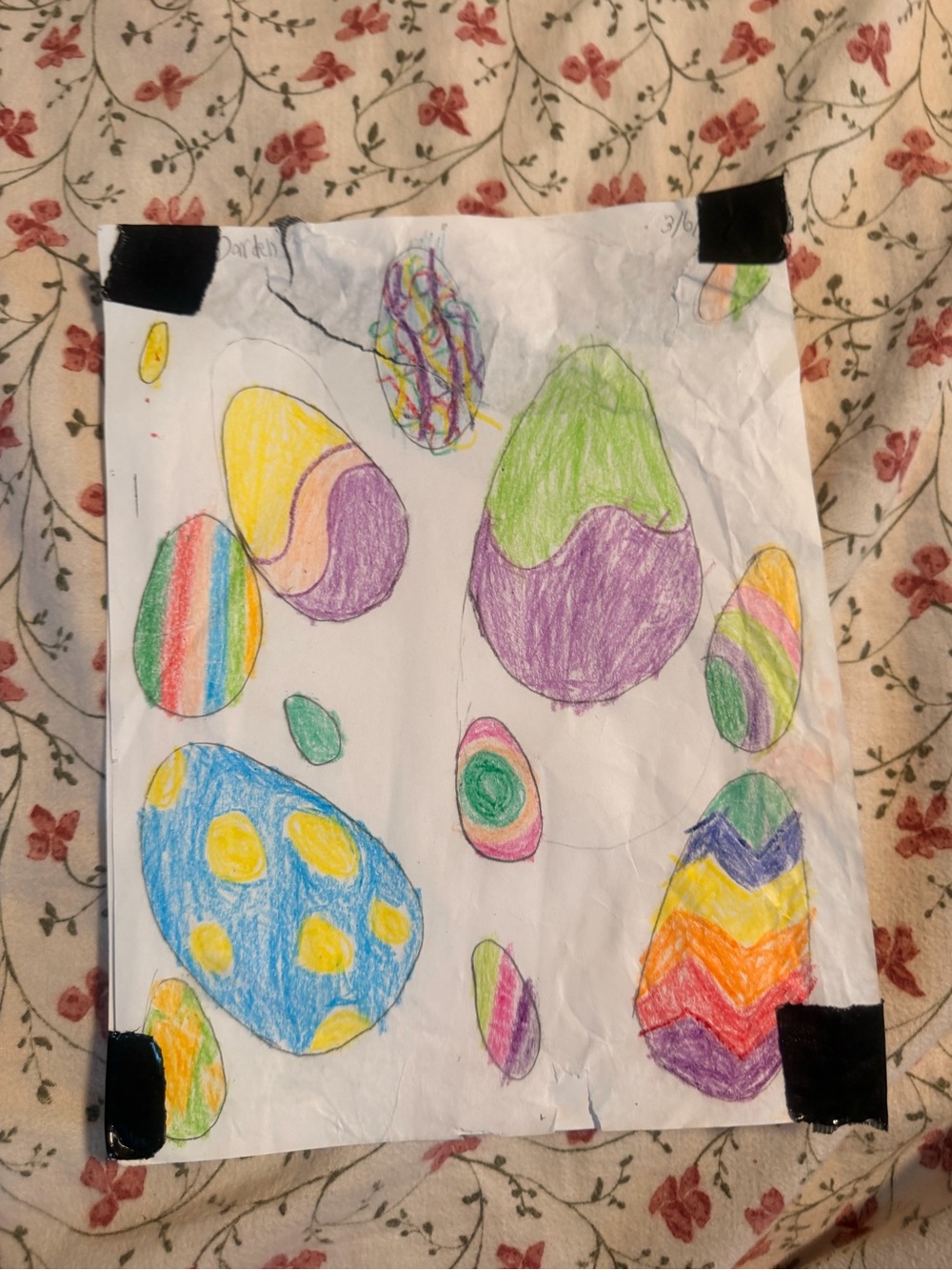 Kids' Colorful Egg-Print Bottoms - Multi